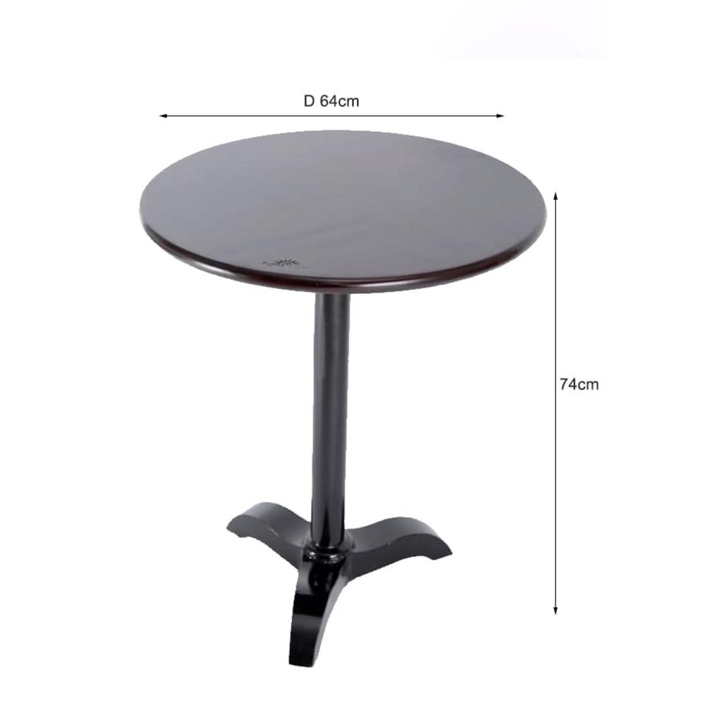 Mặt bàn làm từ gỗ Acacia cao cấp, thể hiện vân gỗ tự nhiên và lớp sơn PU chống nước và tia UV.