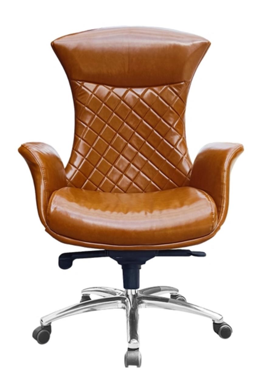 Bề mặt da PU cao cấp của Ghế văn phòng DP989 tạo cảm giác êm ái và sang trọng.