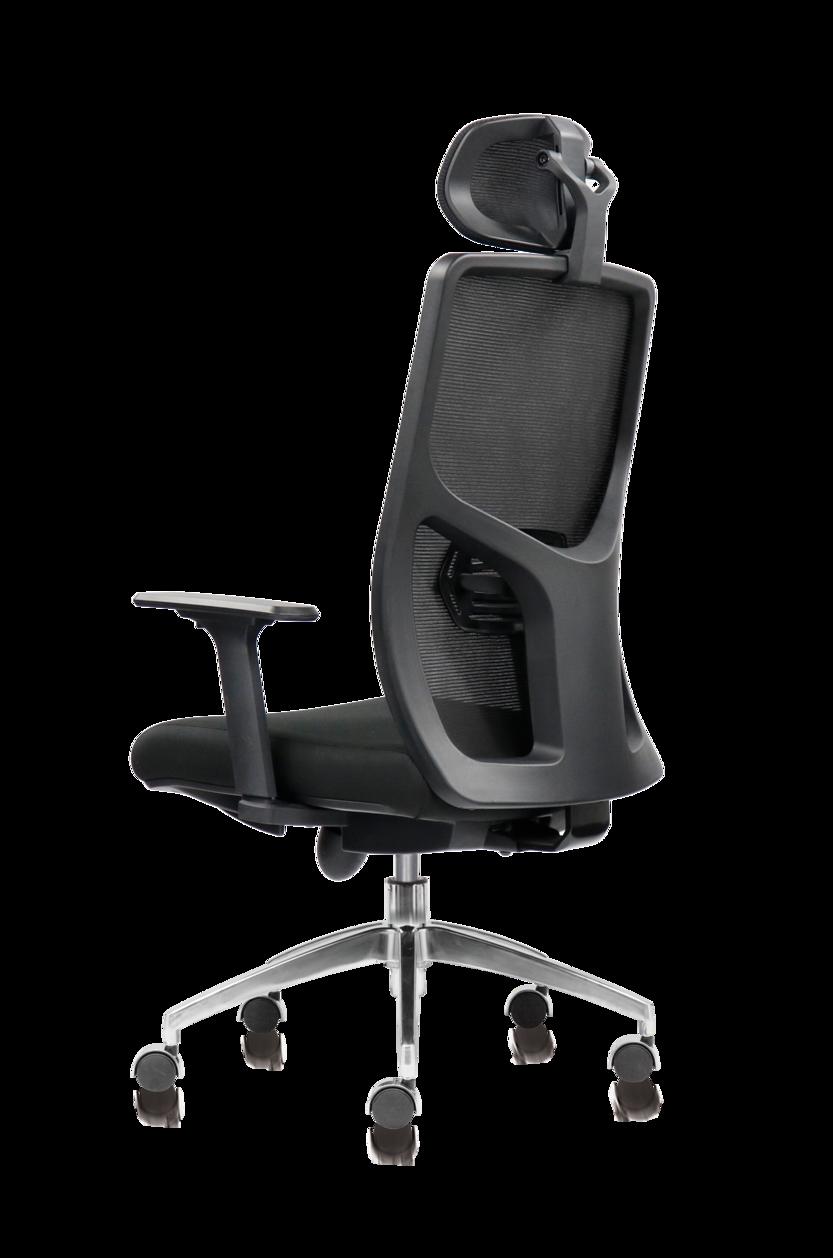 Bộ điều khiển nâng hạ & chốt ngả nhiều vị trí cho tư thế linh hoạt.