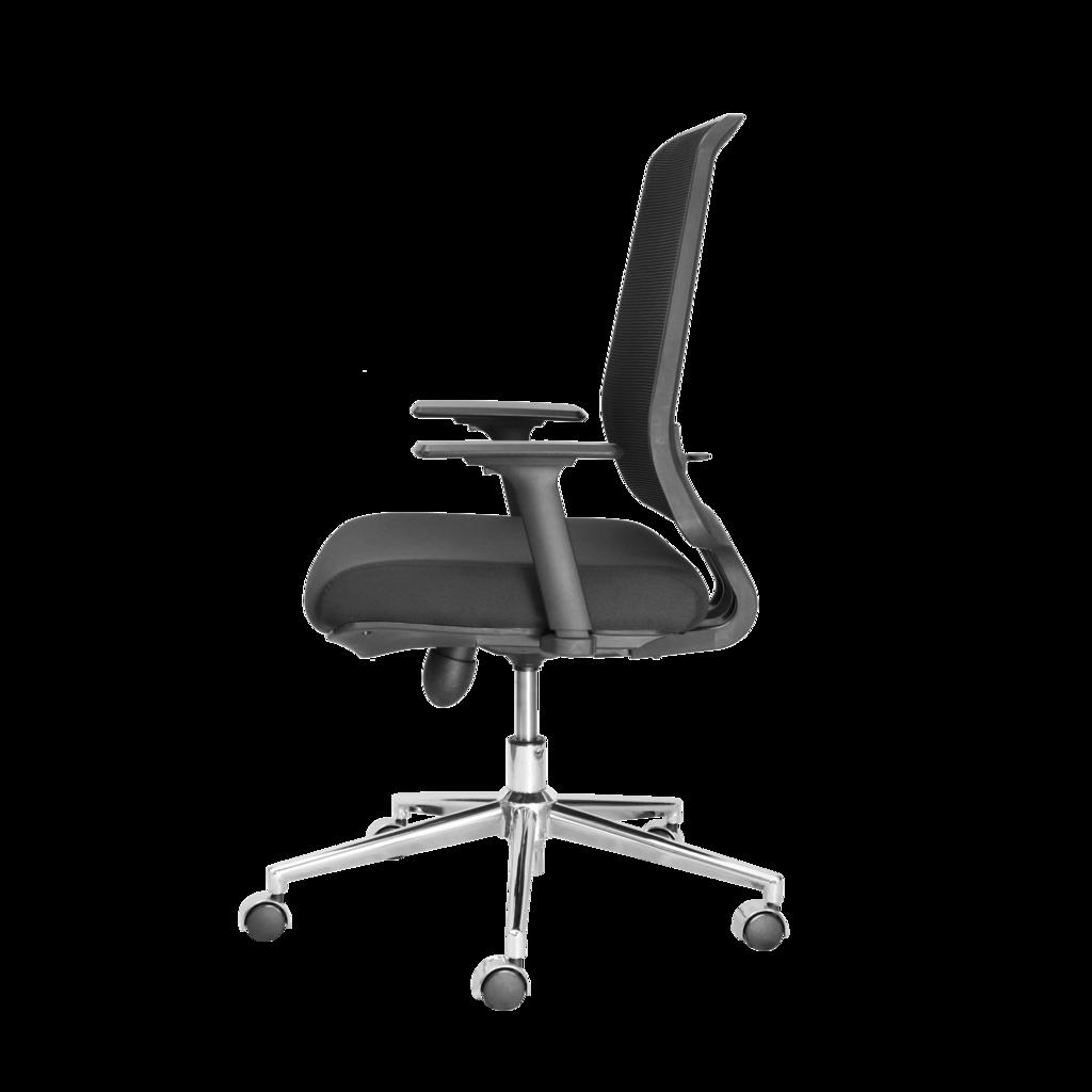 Đệm ngồi ~60mm tăng độ êm và đàn hồi cho tư thế ngồi thoải mái.