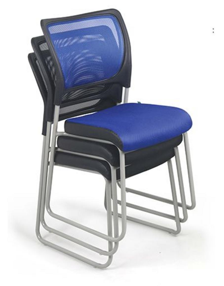 Đệm ghế vải lưới viền da PU kết hợp mút Flexible chống bẹp lún.