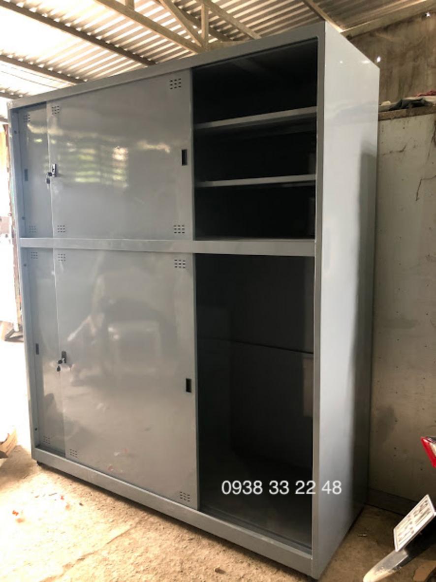 Cửa lùa êm ái — lắp sát tường vẫn mở đóng dễ dàng.