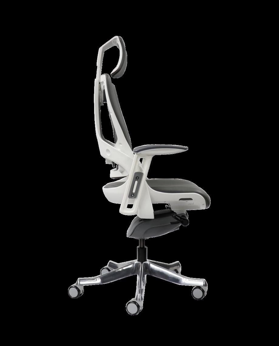 Lưng lưới thoáng khí kết hợp nệm êm cho trải nghiệm ngồi lâu.