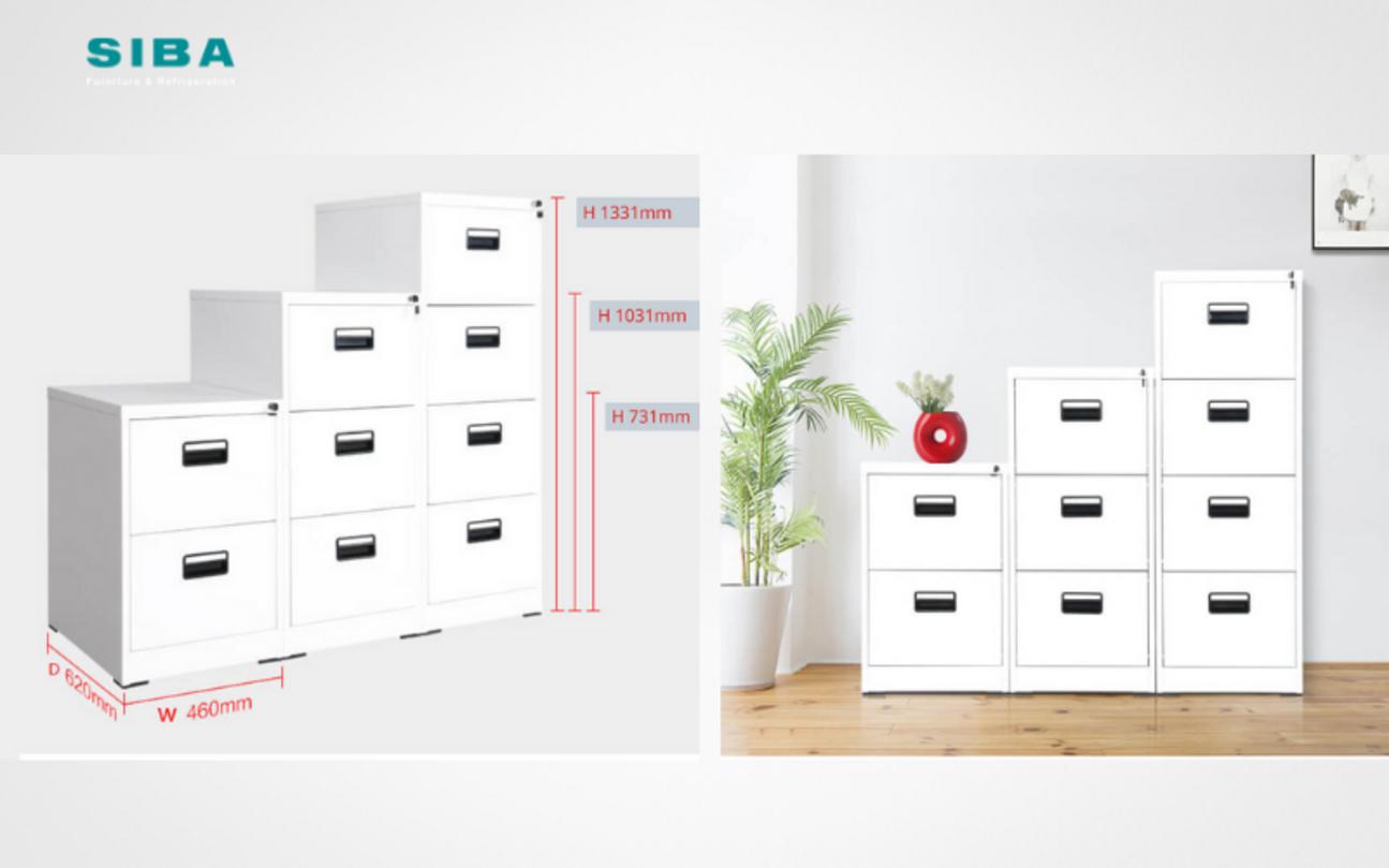 Sơn tĩnh điện màu đỏ tạo điểm nhấn, dễ vệ sinh và bền màu.