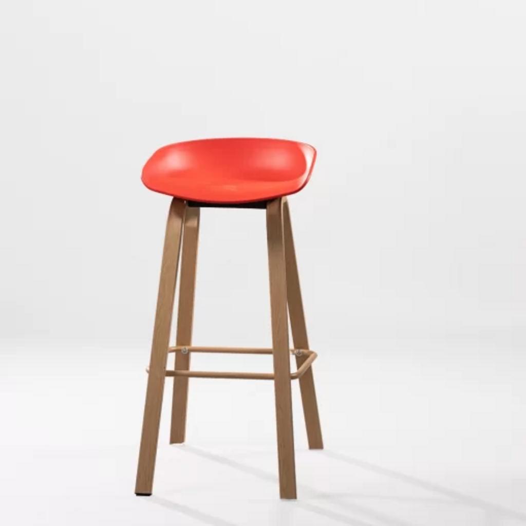 Ghế 3020 với thiết kế chân sắt giả gỗ và mặt nhựa hiện đại, phù hợp đa dạng không gian.