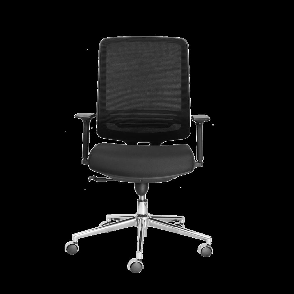 Ghế Deon 01 — Thiết kế lưng lưới thoáng và đệm 60mm cho cả ngày ngồi làm việc.