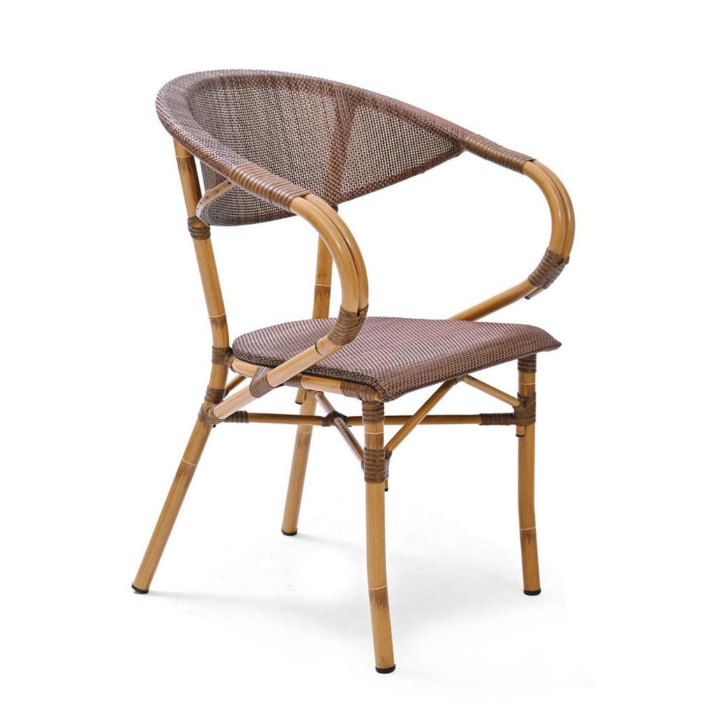 Ghế Fansipan Paris Khung Nhôm Có Tay Tựa 01