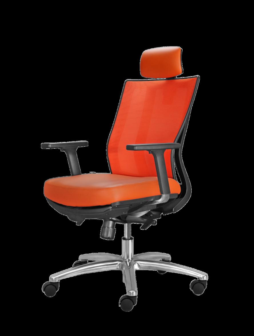 Chân ghế mạ chrome chắc chắn và gác chân kéo ra cho phút nghỉ ngơi sảng khoái.