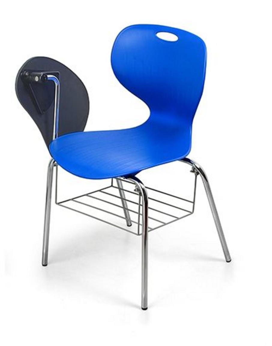 Ghế tựa GTB02K-M - Thiết kế tối ưu cho không gian học tập nhỏ với bàn viết tiện lợi và khay để sách.