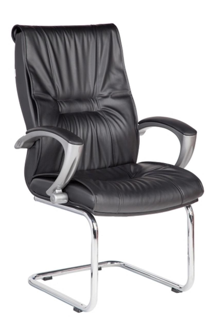 Hình ảnh tổng quan Ghế văn phòng DP433 với thiết kế chân ghế inox chắc chắn.