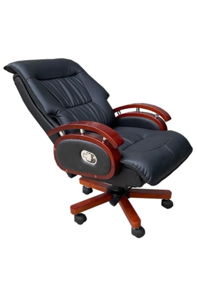 Tựa lưng cao với nệm dày bọc simili sang trọng tạo sự thoải mái tuyệt vời cho người dùng.