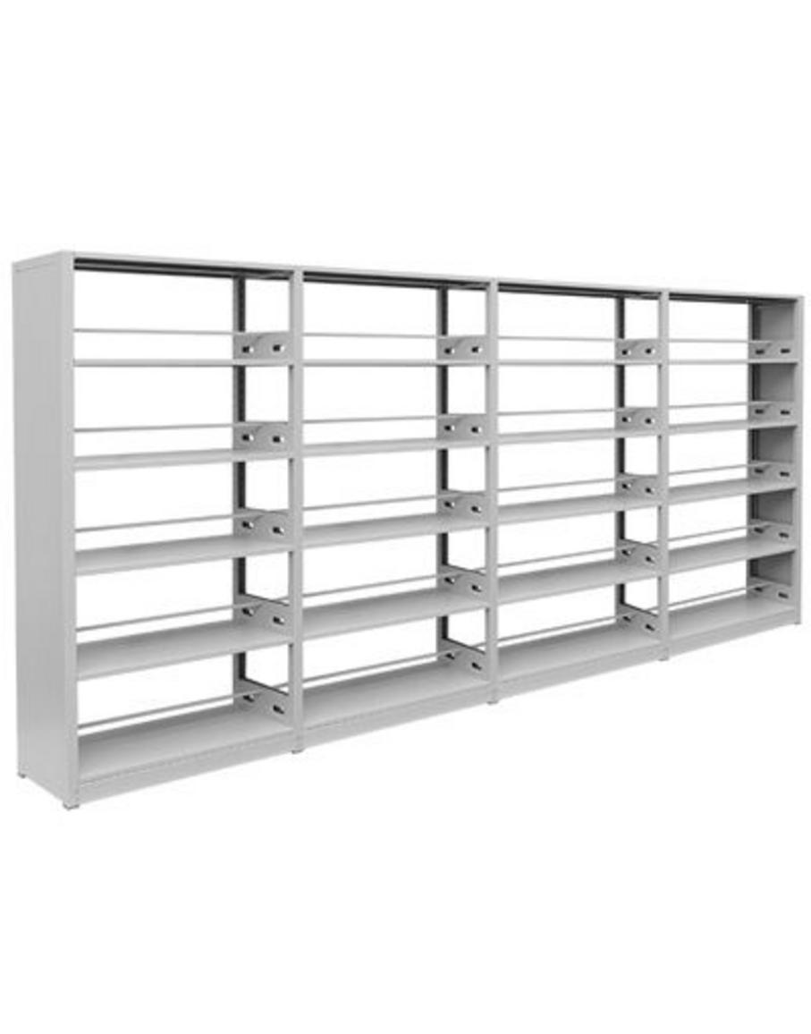 Giá thư viện GS03-4 với thiết kế 4 khoang 2 mặt hiện đại, bền bỉ.
