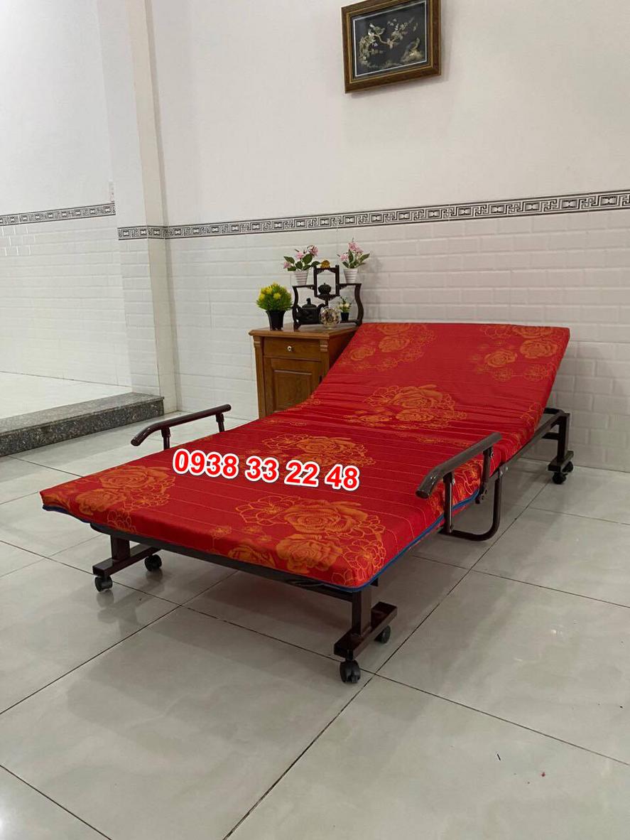 Giường gấp gọn thông minh có bánh xe GDĐ-01