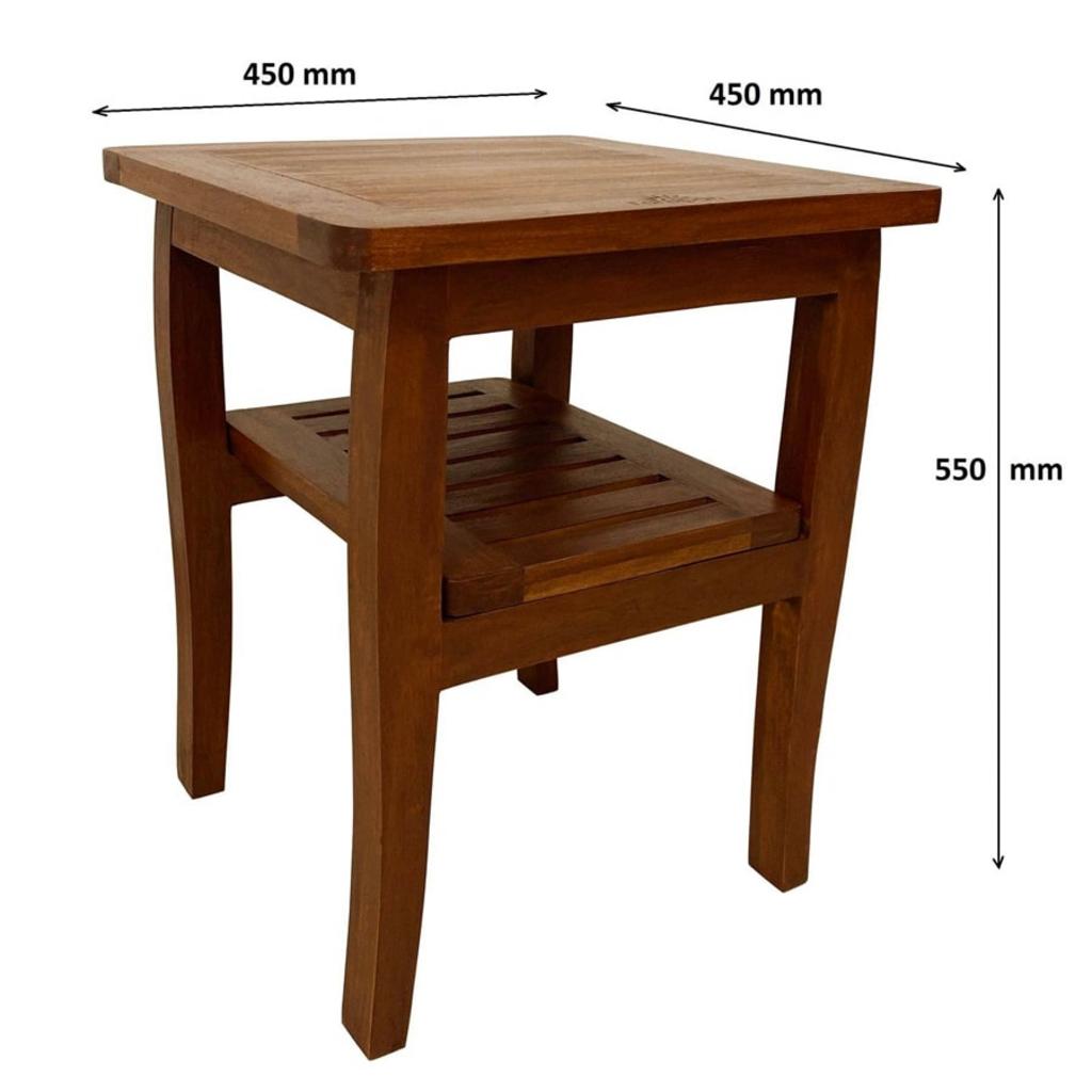 Chất liệu gỗ Acacia tự nhiên trên 10 năm tuổi, đảm bảo độ bền và chất lượng sản phẩm.