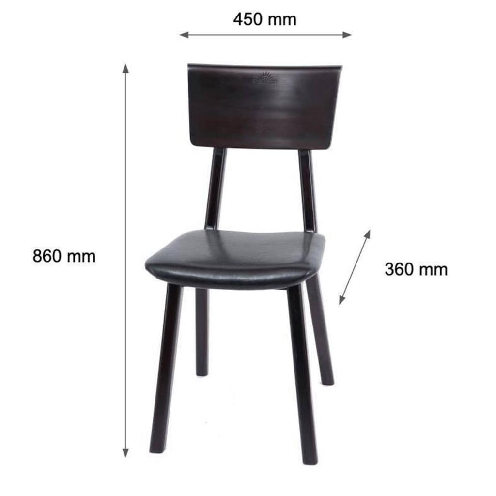 Gỗ Acacia 10 năm tuổi mang lại độ bền và nét đẹp tự nhiên cho Ghế Fansipan Alto.