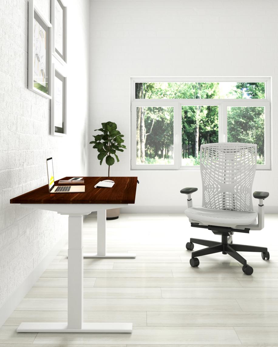 Động cơ nâng hạ 220V hoạt động êm, nâng hạ mượt mà — chuyển tư thế liên tục an toàn.