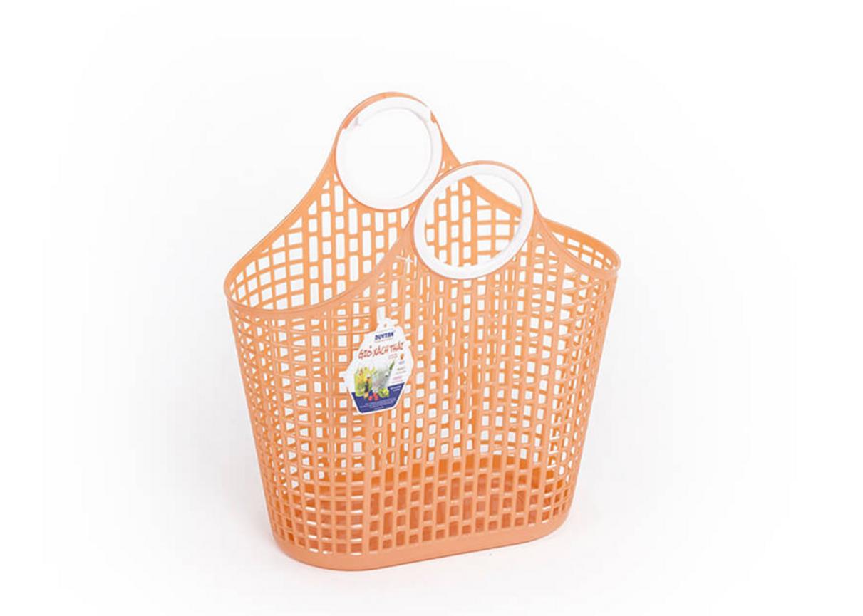 Giỏ xách nhỏ No.G003 — nhiều màu, nhẹ và chịu lực, lý tưởng cho đi chợ hàng ngày.