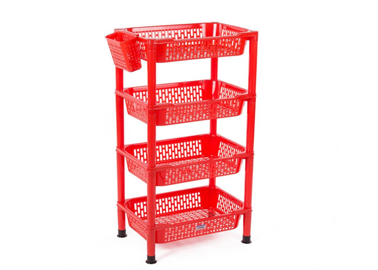 Kệ kiểu 4 ngăn Duy Tân (No.K736/4) — giải pháp gọn gàng cho căn hộ nhỏ.