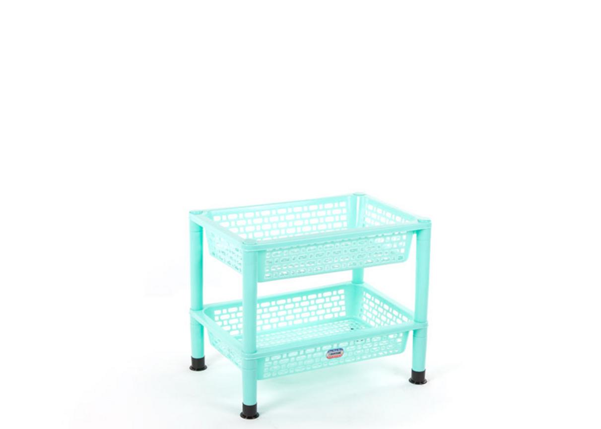 Kệ lỡ 2 ngăn No.K693/2 – giải pháp lưu trữ nhỏ gọn, dễ lau chùi cho gia đình.