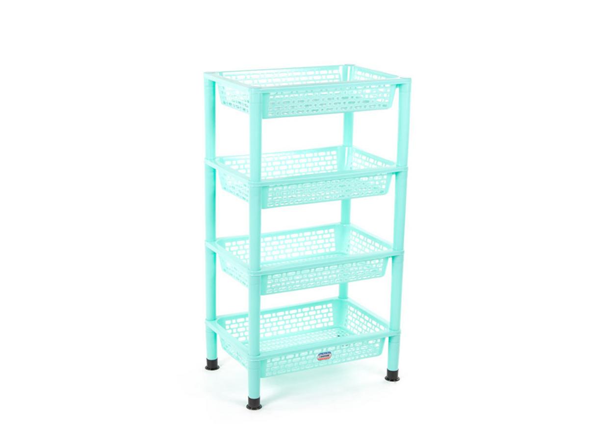 Kệ lỡ 4 ngăn No.K693/4 — gọn gàng, nhiều màu, phù hợp mọi không gian nhỏ.