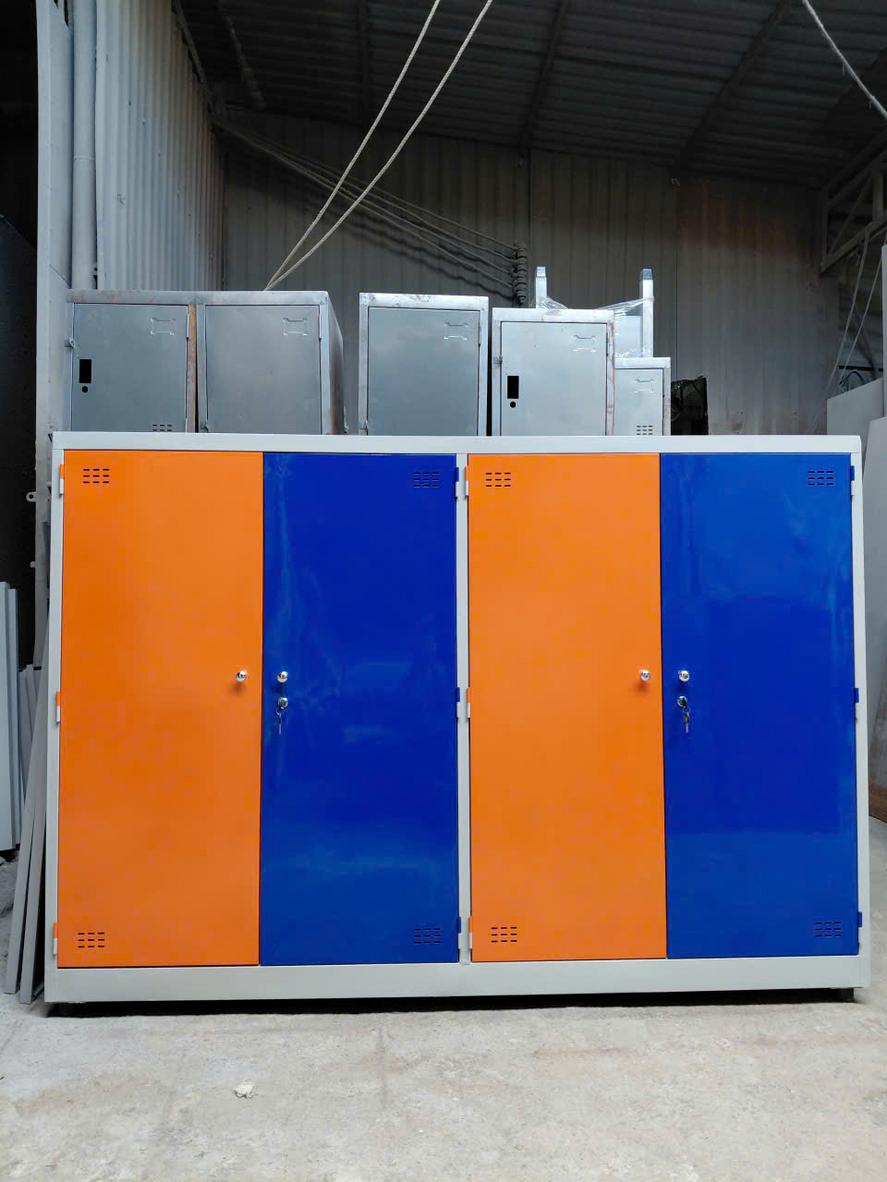 Tủ locker 4 khoang — giải pháp gọn gàng và an toàn cho phòng bán trú.