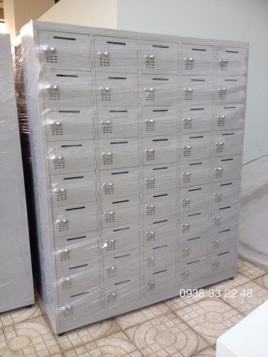 Tủ locker 45 ngăn 5 khoang 45C5K-TT — giải pháp lưu trữ gọn gàng, an toàn cho chung cư, trường học và văn phòng.