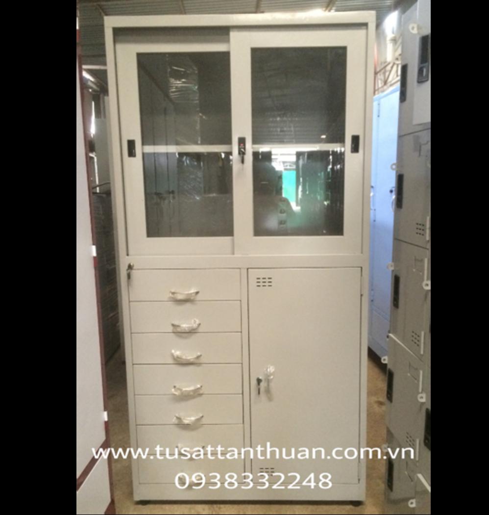 Tủ sắt 3C7H — Giải pháp lưu trữ hồ sơ an toàn, gọn gàng cho văn phòng.