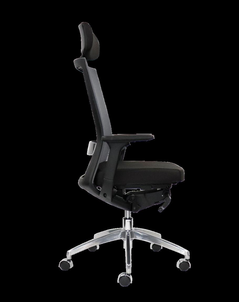 Hỗ trợ cột sống có thể điều chỉnh giúp giảm áp lực vùng thắt lưng.