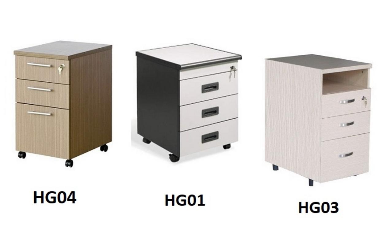 Bề mặt melamine chống trầy xước và ẩm mốc giúp Hộc gỗ HG04 luôn bền đẹp.