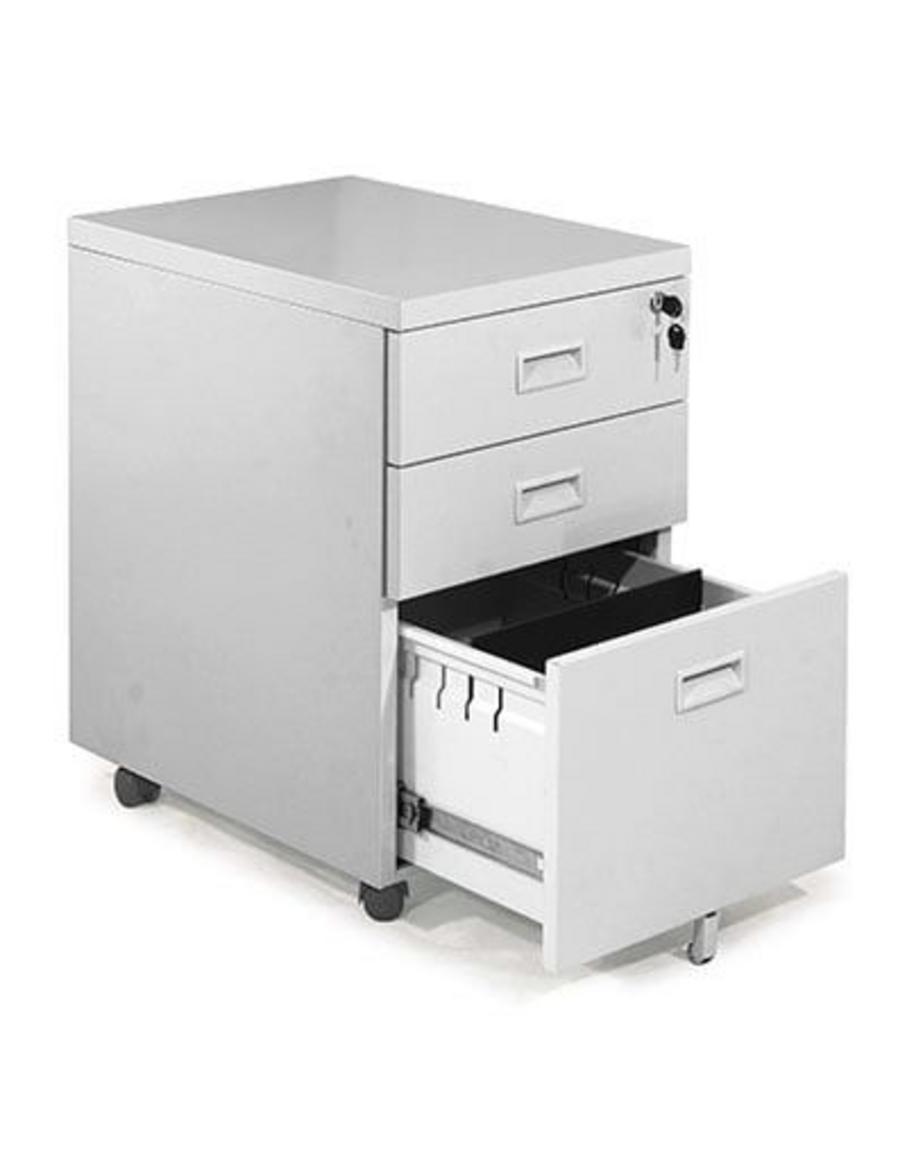 Hình ảnh nổi bật của Hộc sắt HS03 với thiết kế màu kem trang nhã.