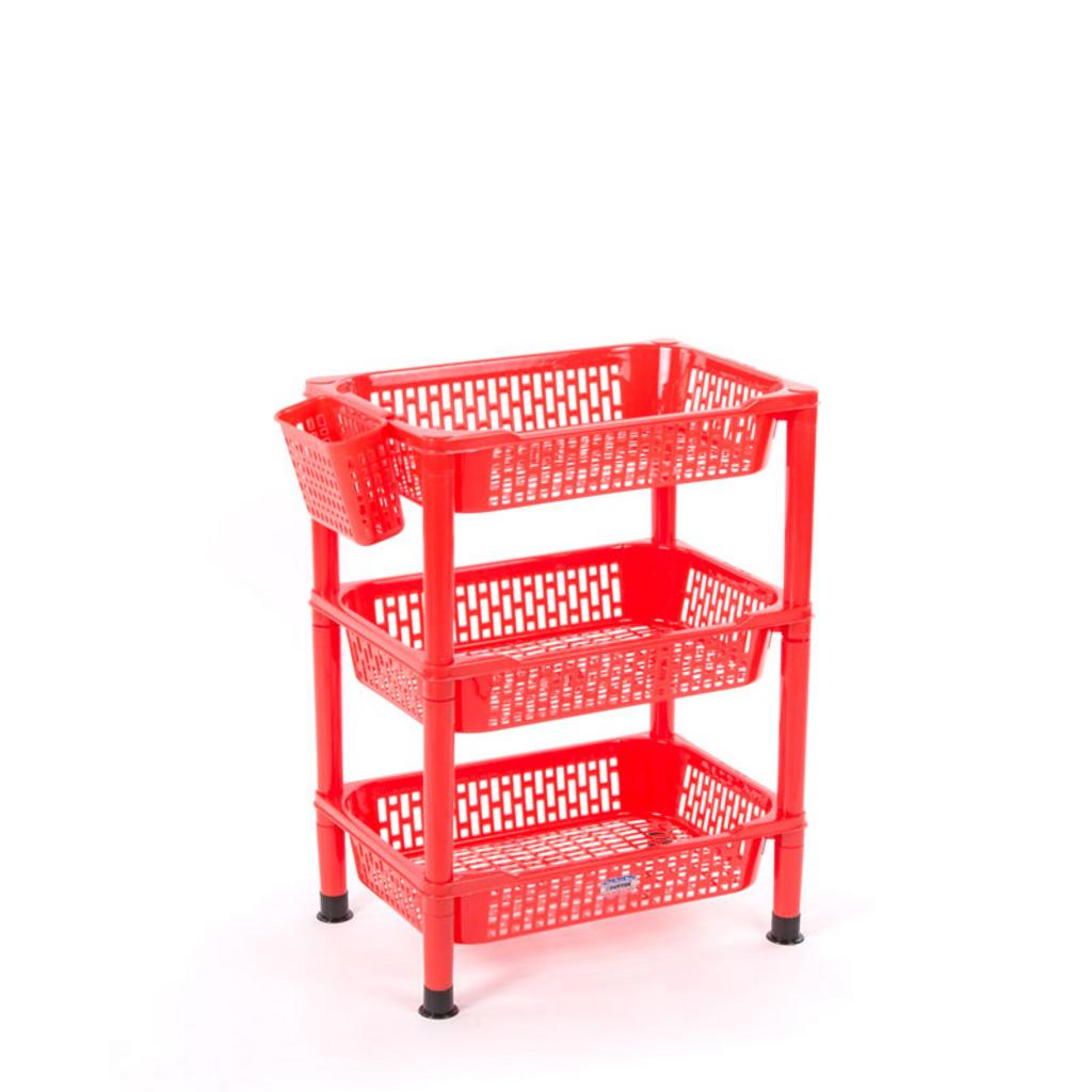 Kệ kiểu 3 ngăn No.K736/3 — gọn, bền, nhiều màu phù hợp nhà bếp và văn phòng.