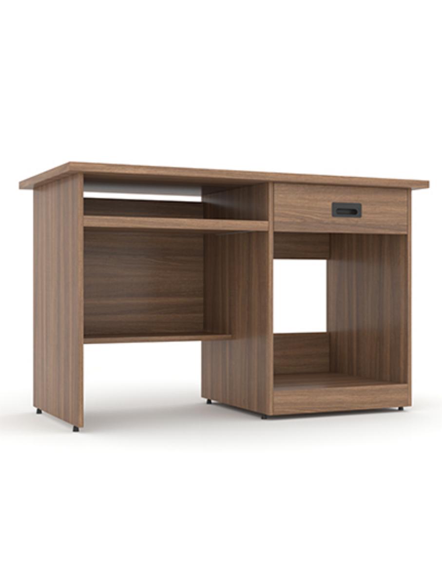 Khay bàn phím rời giúp tư thế làm việc thoải mái hơn.