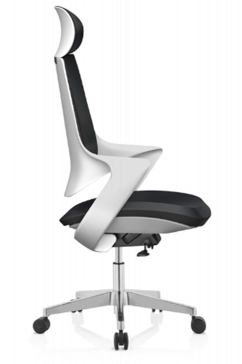 Khung và chân ghế nhôm đúc 5 cạnh của Ghế văn phòng DP 818A.