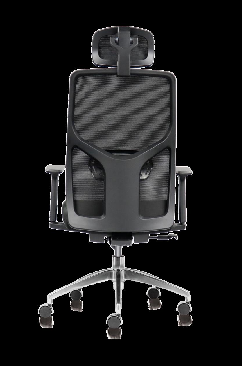 Khung và chân nhôm đúc cho độ bền cao và thẩm mỹ hiện đại.