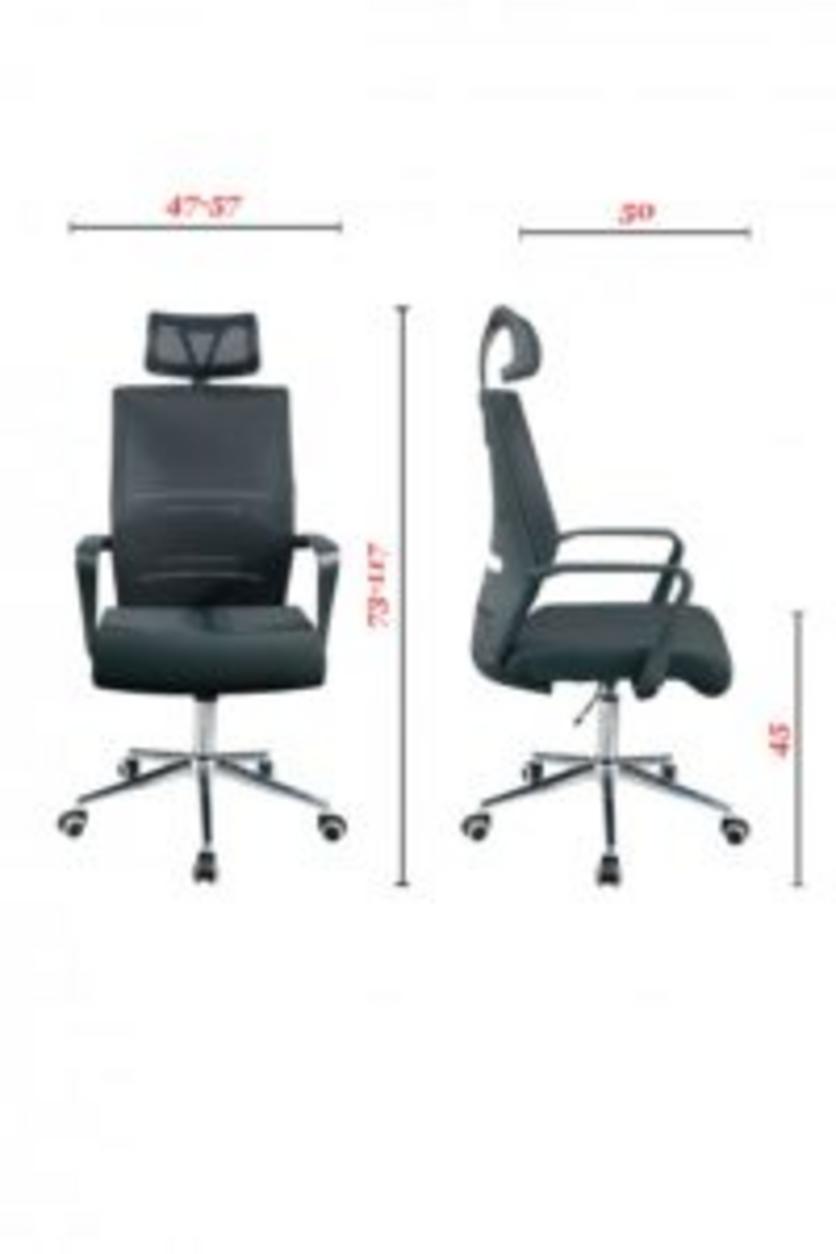 Khung nhựa bọc vải lưới giúp ghế luôn thoáng khí và sạch sẽ.