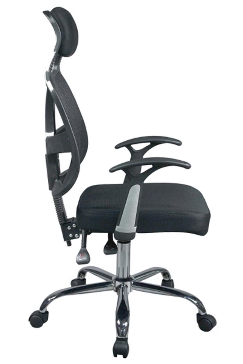 Khung nhựa đen cách điệu tạo điểm nhấn cá tính và bền bỉ cho Ghế văn phòng DP8316.