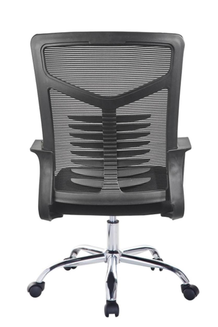 Khung nhựa đen cách điệu tạo nên vẻ đẹp và độ bền cho Ghế văn phòng DP8353.