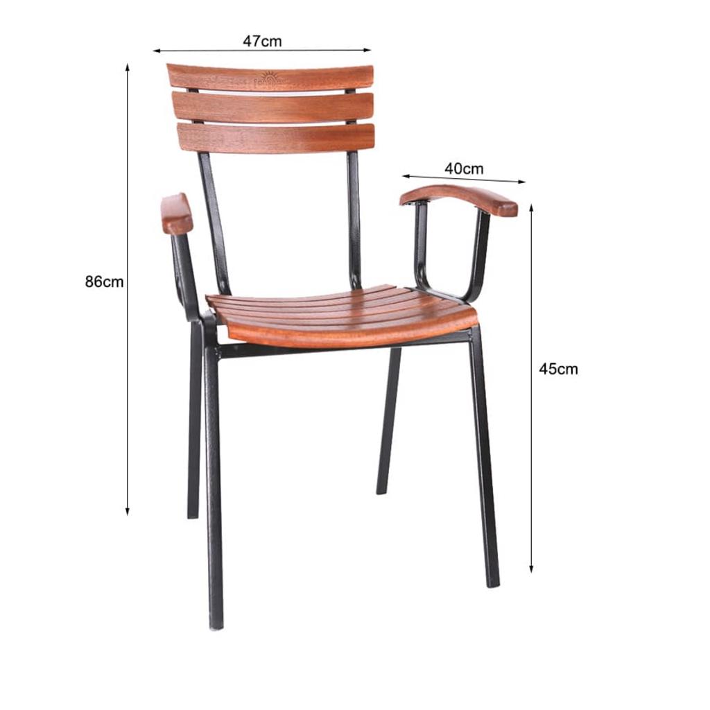 Hình ảnh chi tiết khung sắt ống elip phủ sơn tĩnh điện của Ghế Fansipan Moon 01.