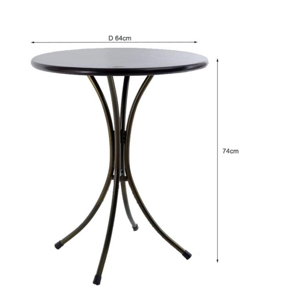 Hình ảnh cận cảnh khung sắt ống tròn 21mm sơn tĩnh điện đen bóng.