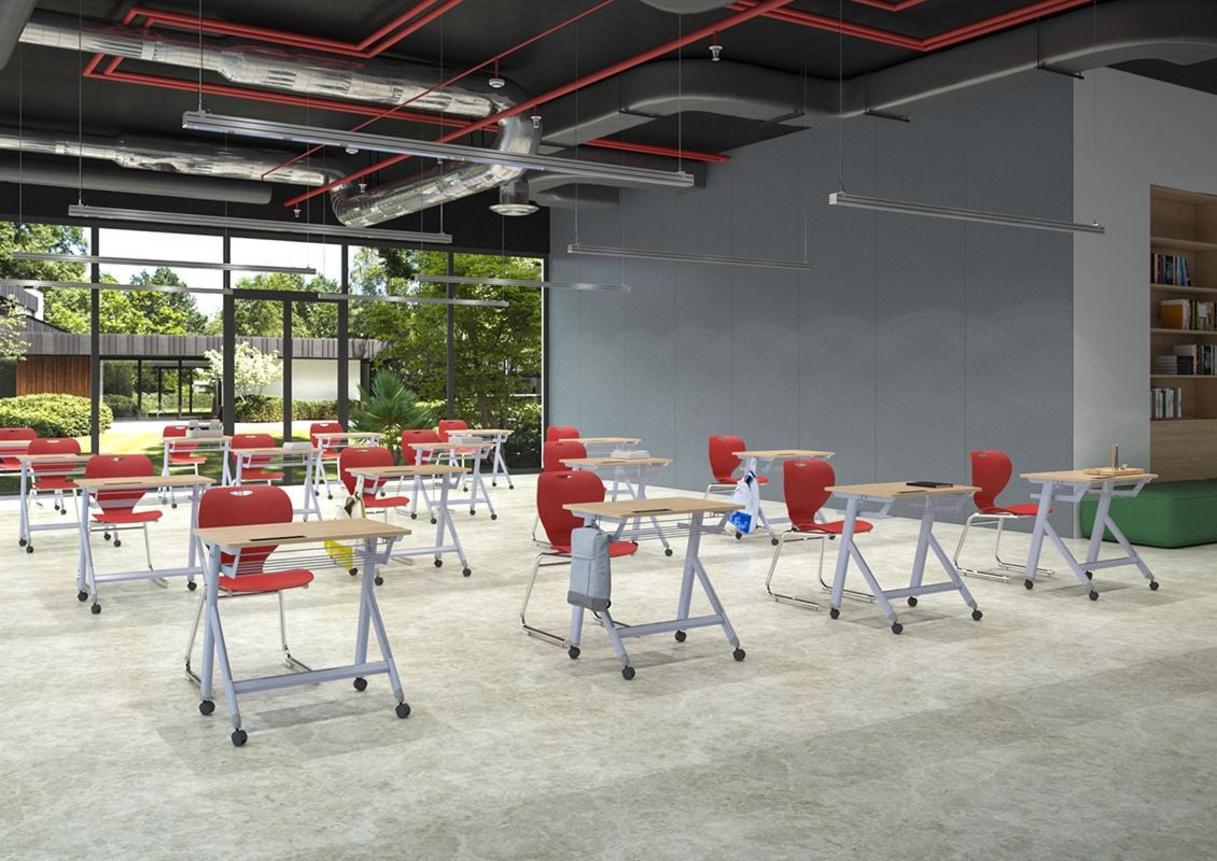 Ảnh chi tiết khung thép sơn tĩnh điện của Ghế tựa GT07.1, thể hiện sự bền bỉ và chống rỉ.