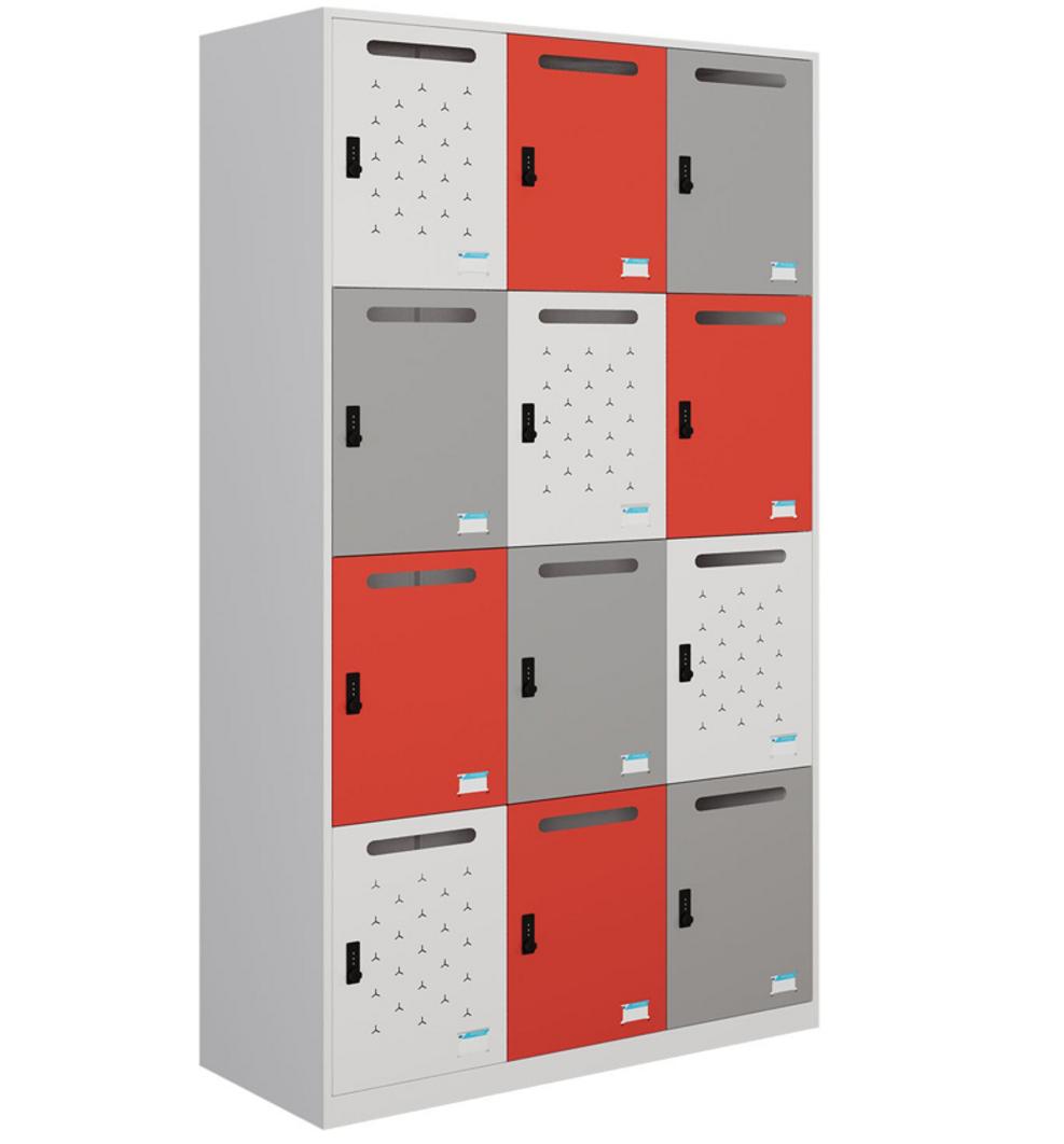 Kích thước tiêu chuẩn giúp tủ locker dễ dàng lắp đặt và sử dụng rộng rãi.