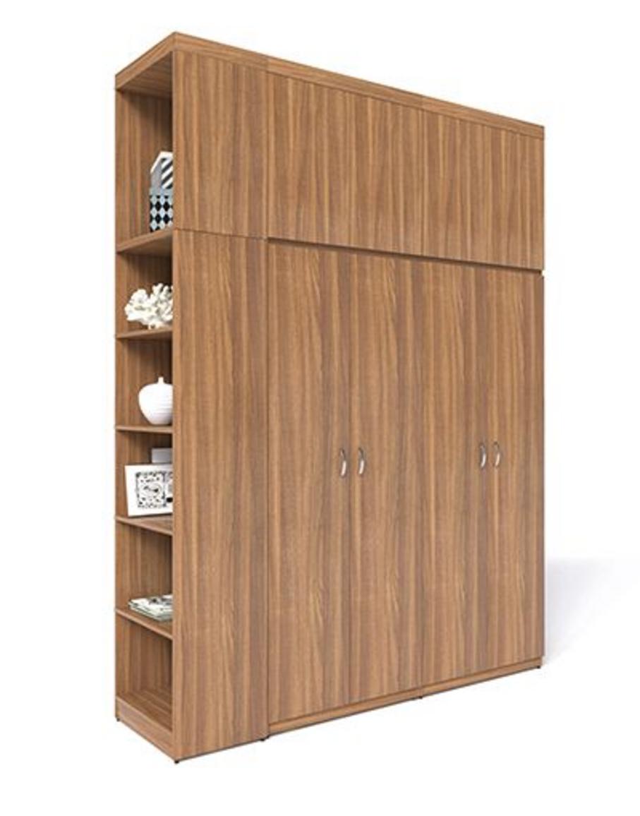 Tủ quần áo với kích thước có thể điều chỉnh phù hợp không gian đa dạng.