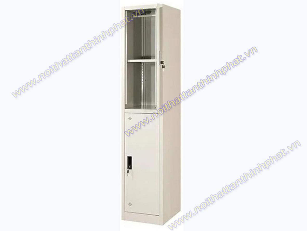 Kích thước nhỏ gọn giúp Tủ sắt TS14 dễ dàng bố trí trong không gian hạn chế.