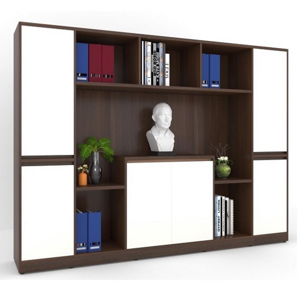 Kích thước 2400x400x1800 mm giúp Tủ gỗ TG08 dễ dàng hòa hợp với đa dạng không gian văn phòng.