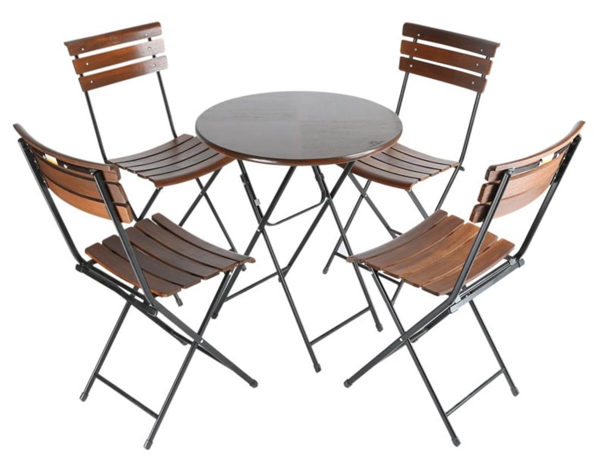 Kích thước chuẩn cho bộ bàn ghế 1 bàn 4 ghế tiện nghi.