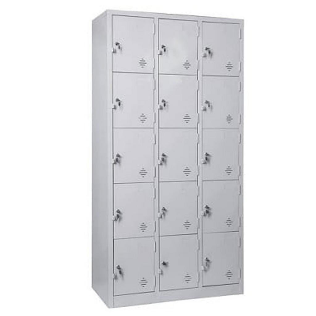 Kích thước tối ưu giúp tủ locker phù hợp với nhiều không gian như văn phòng và trường học.