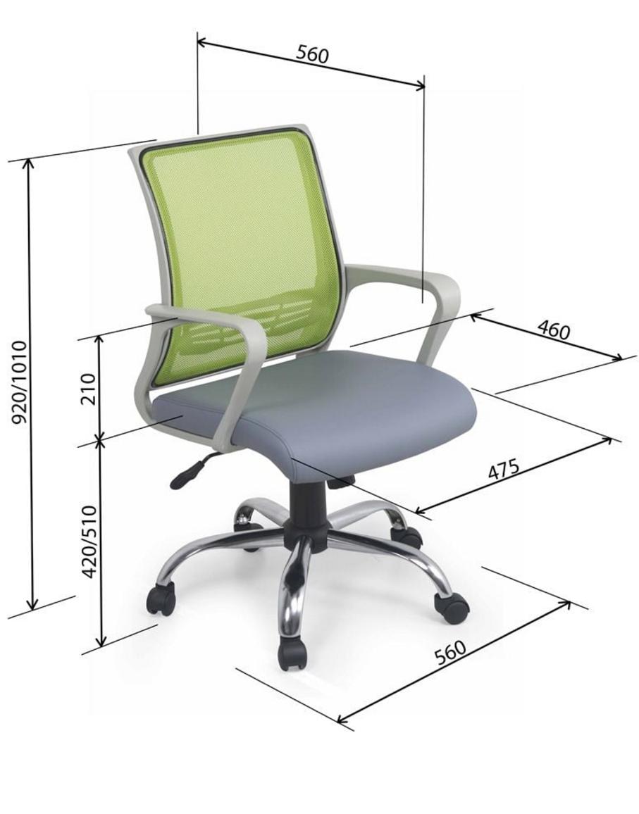 Tay ghế được làm từ nhựa cao cấp màu ghi sáng, vừa chắc chắn vừa hợp thời trang.