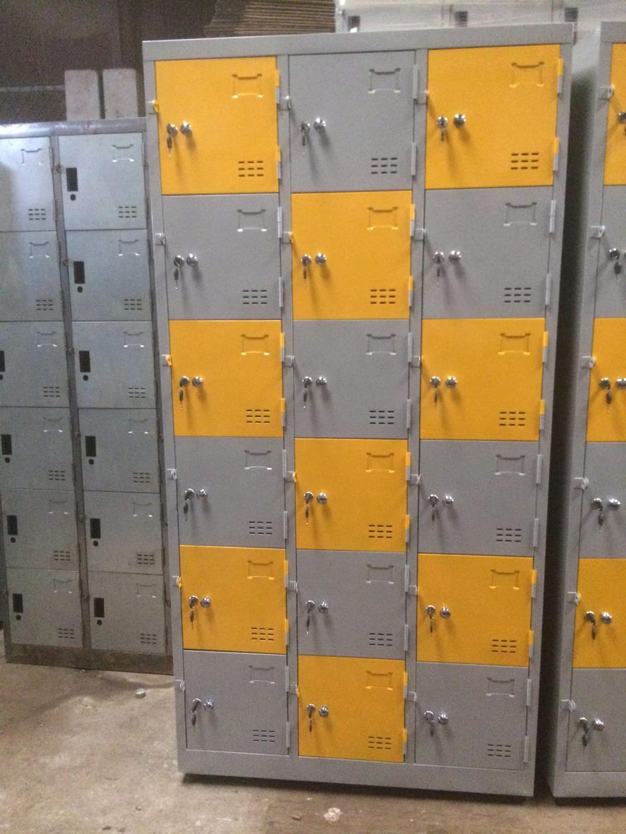 Lỗ thông gió giúp lưu thông không khí cho các ngăn tủ locker.