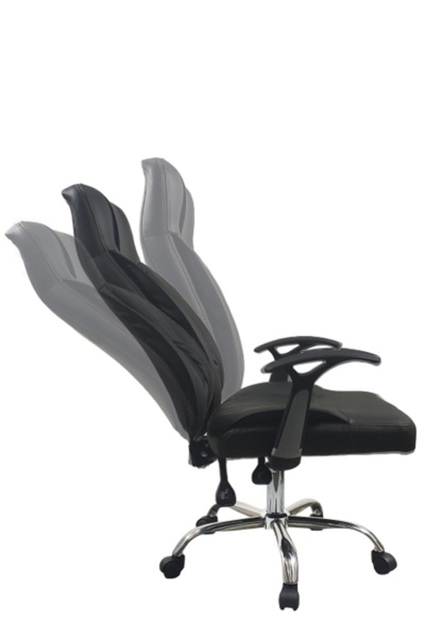 Lưng ghế bọc simili sang trọng mang lại vẻ đẹp tinh tế và sự thoải mái tối đa.