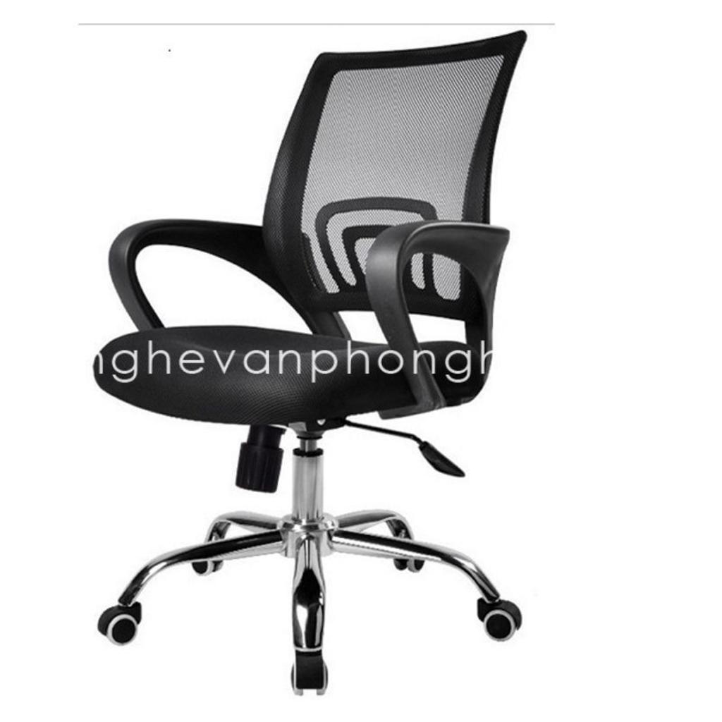 Lưng ghế vải lưới thoáng khí giúp thông thoáng và chống nóng.